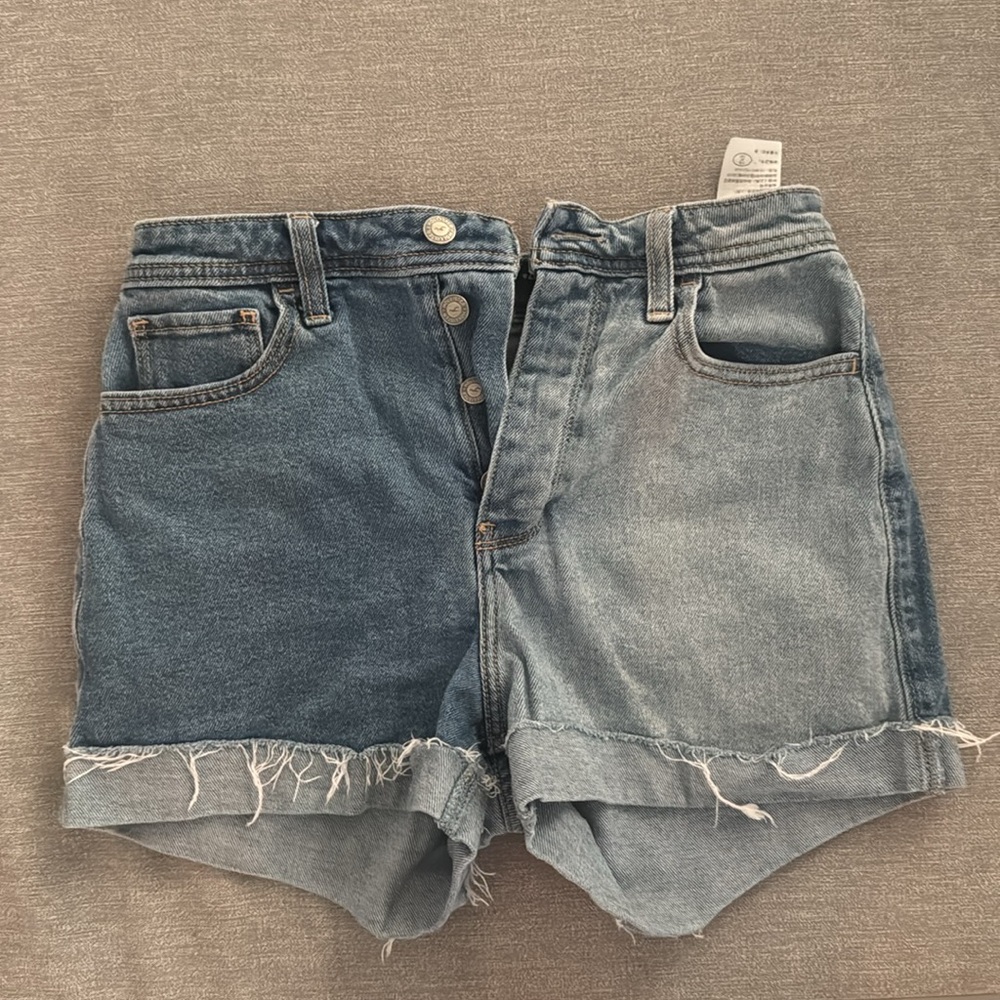 Hollister Vintage Blue Denim Shorts